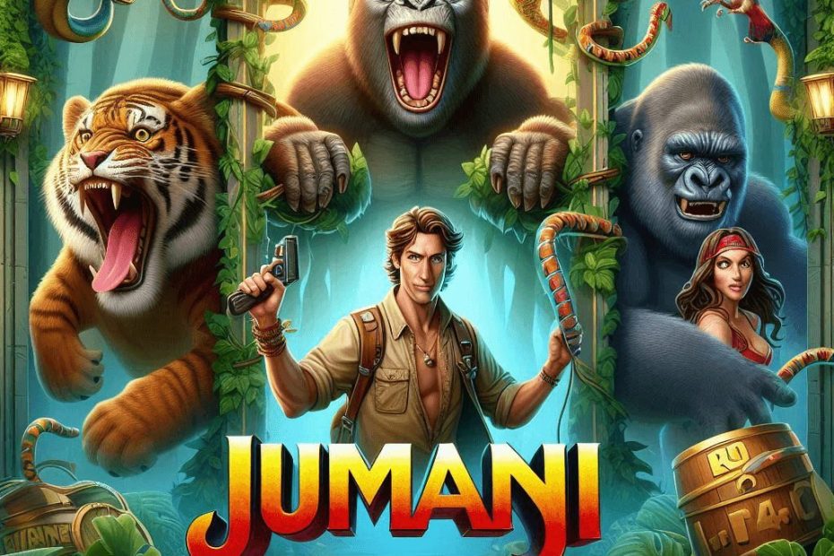 The Jumanji video slot, inspired by the beloved adventure film, brings the wild jungle to life with its vibrant graphics and engaging gameplay.